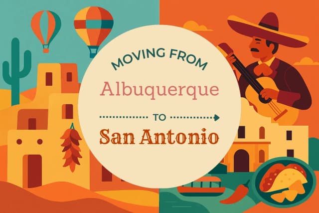 Moving from Albuquerque to San Antonio