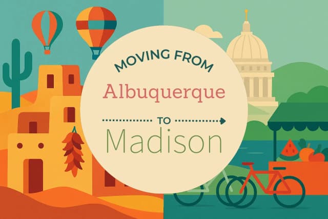 Moving from Albuquerque to Madison