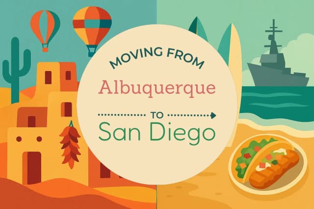 Moving from Albuquerque to San Diego