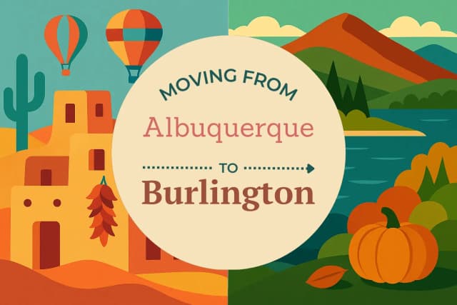 Moving from Albuquerque to Burlington