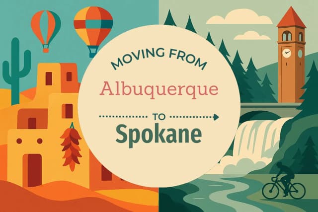 Moving from Albuquerque to Spokane