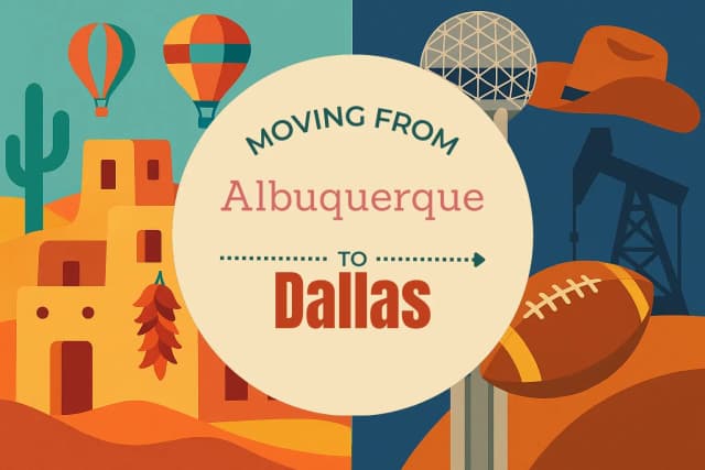 Moving from Albuquerque to Dallas