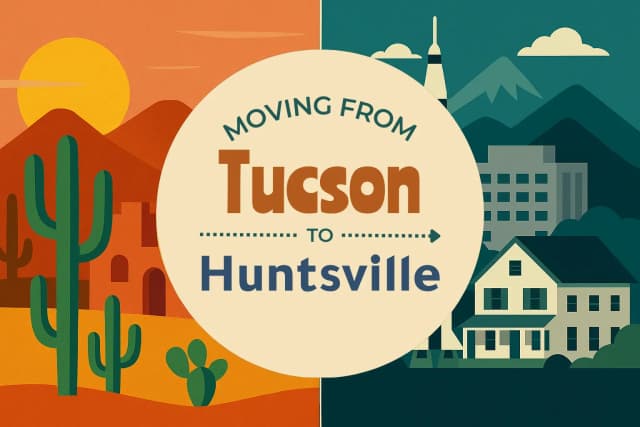 Moving from Tucson to Huntsville