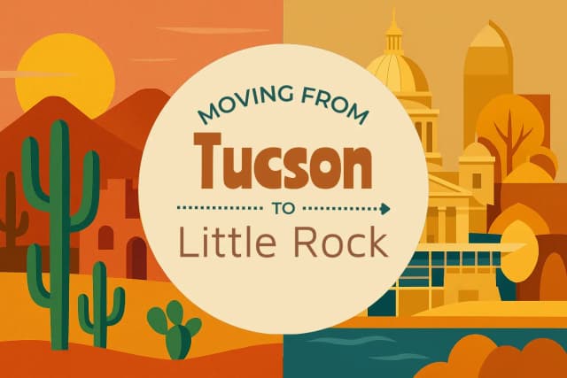 Moving from Tucson to Little Rock