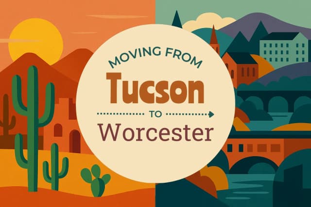 Moving from Tucson to Worcester