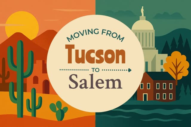 Moving from Tucson to Salem