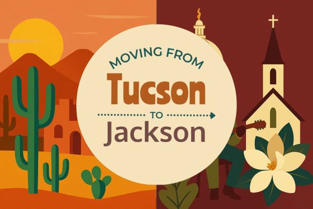 Moving from Tucson to Jackson