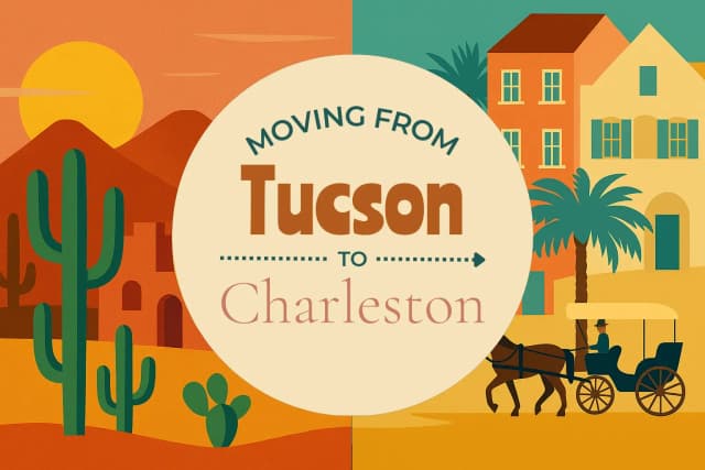 Moving from Tucson to Charleston