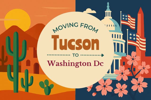 Moving from Tucson to Washington DC