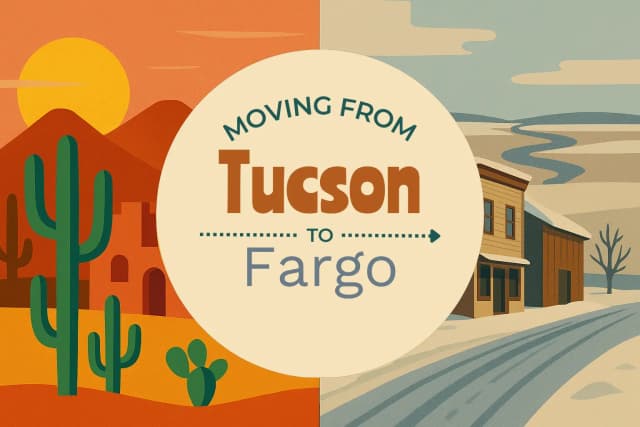 Moving from Tucson to Fargo