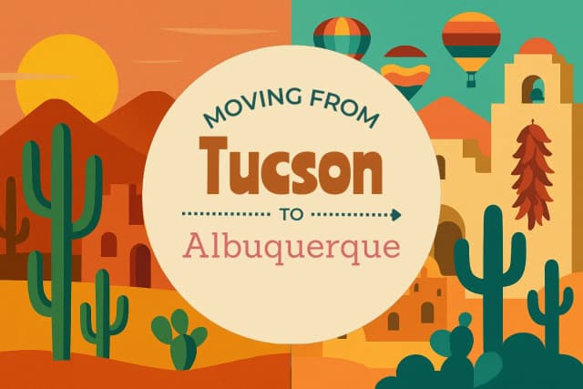 Moving from Tucson to Albuquerque