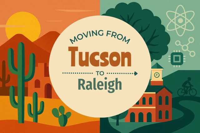 Moving from Tucson to Raleigh