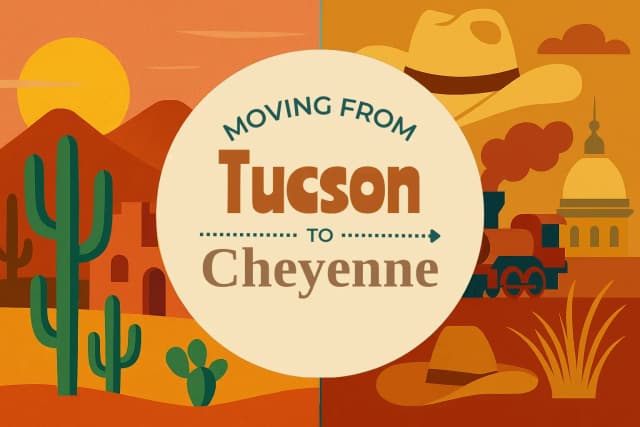 Moving from Tucson to Cheyenne