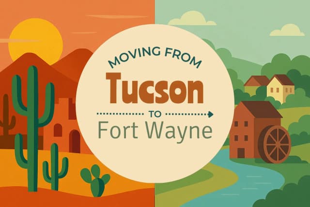 Moving from Tucson to Fort Wayne