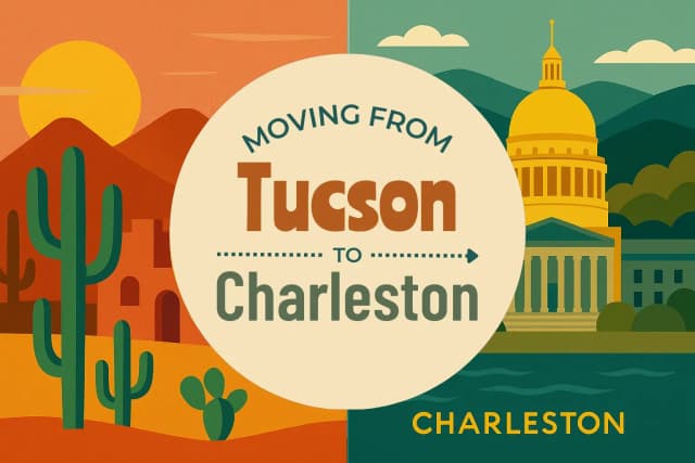 Moving from Tucson to Charleston