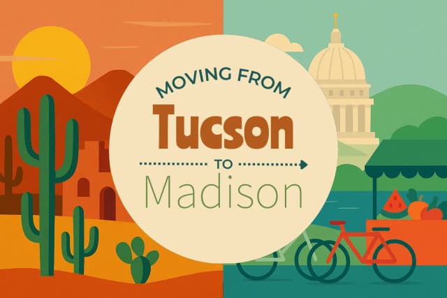 Moving from Tucson to Madison