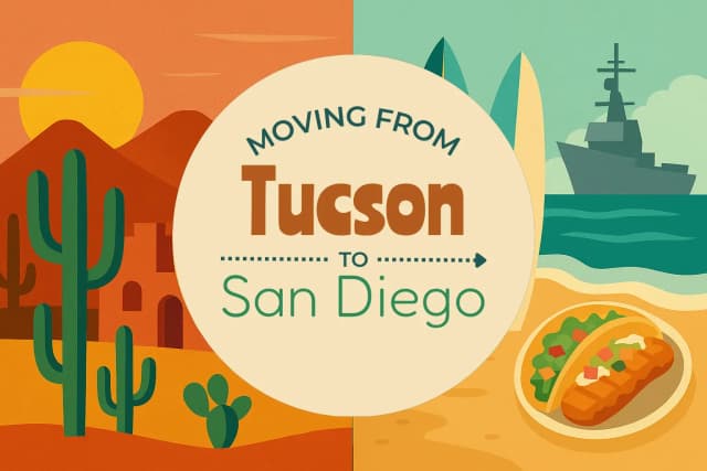 Moving from Tucson to San Diego