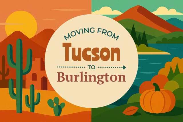 Moving from Tucson to Burlington