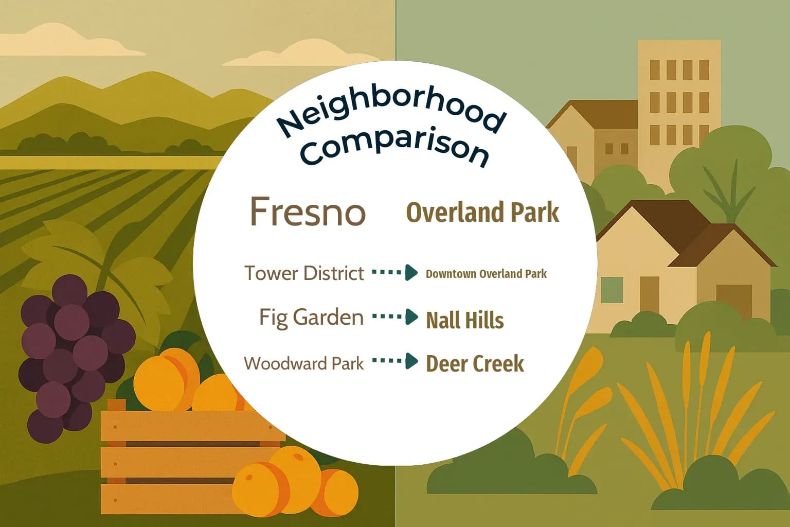 Fresno vs Overland Park Neighborhood Comparison