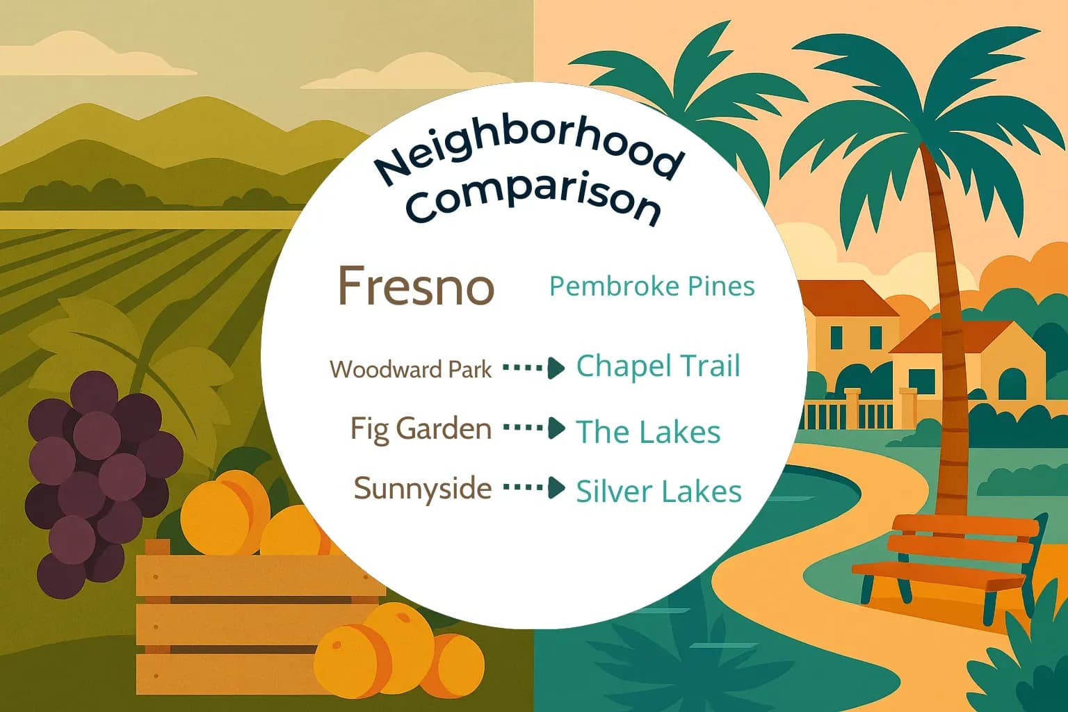 Fresno vs Pembroke Pines Neighborhood Comparison