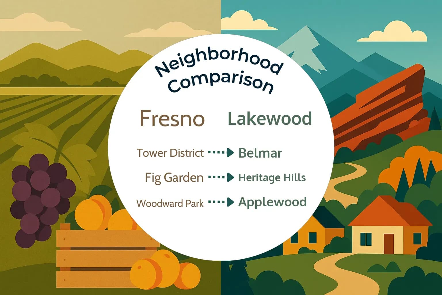 Fresno vs Lakewood Neighborhood Comparison