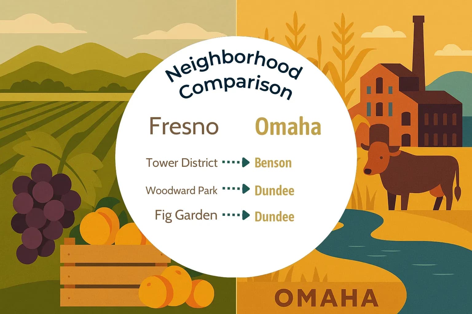 Fresno vs Omaha Neighborhood Comparison