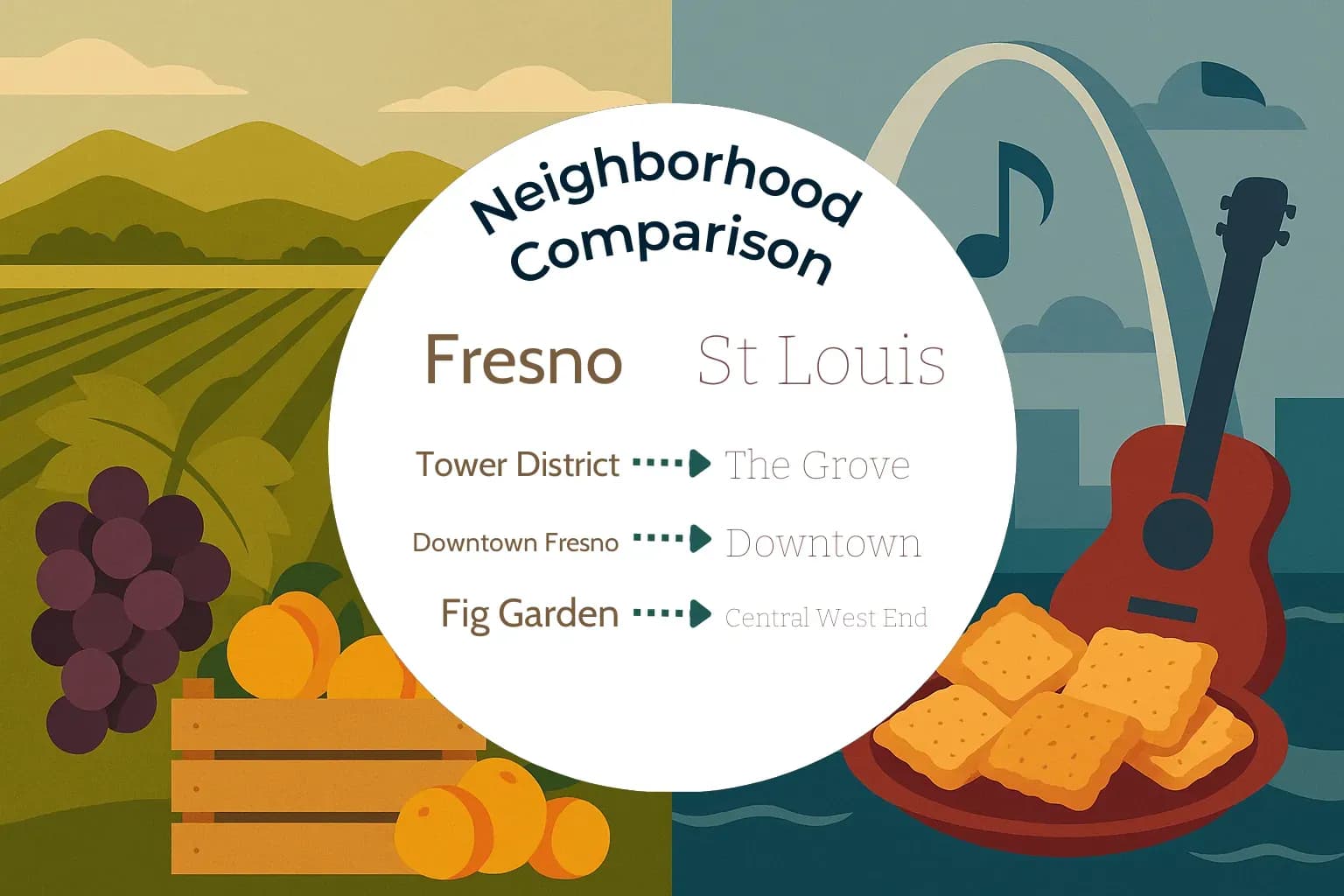 Fresno vs St. Louis Neighborhood Comparison