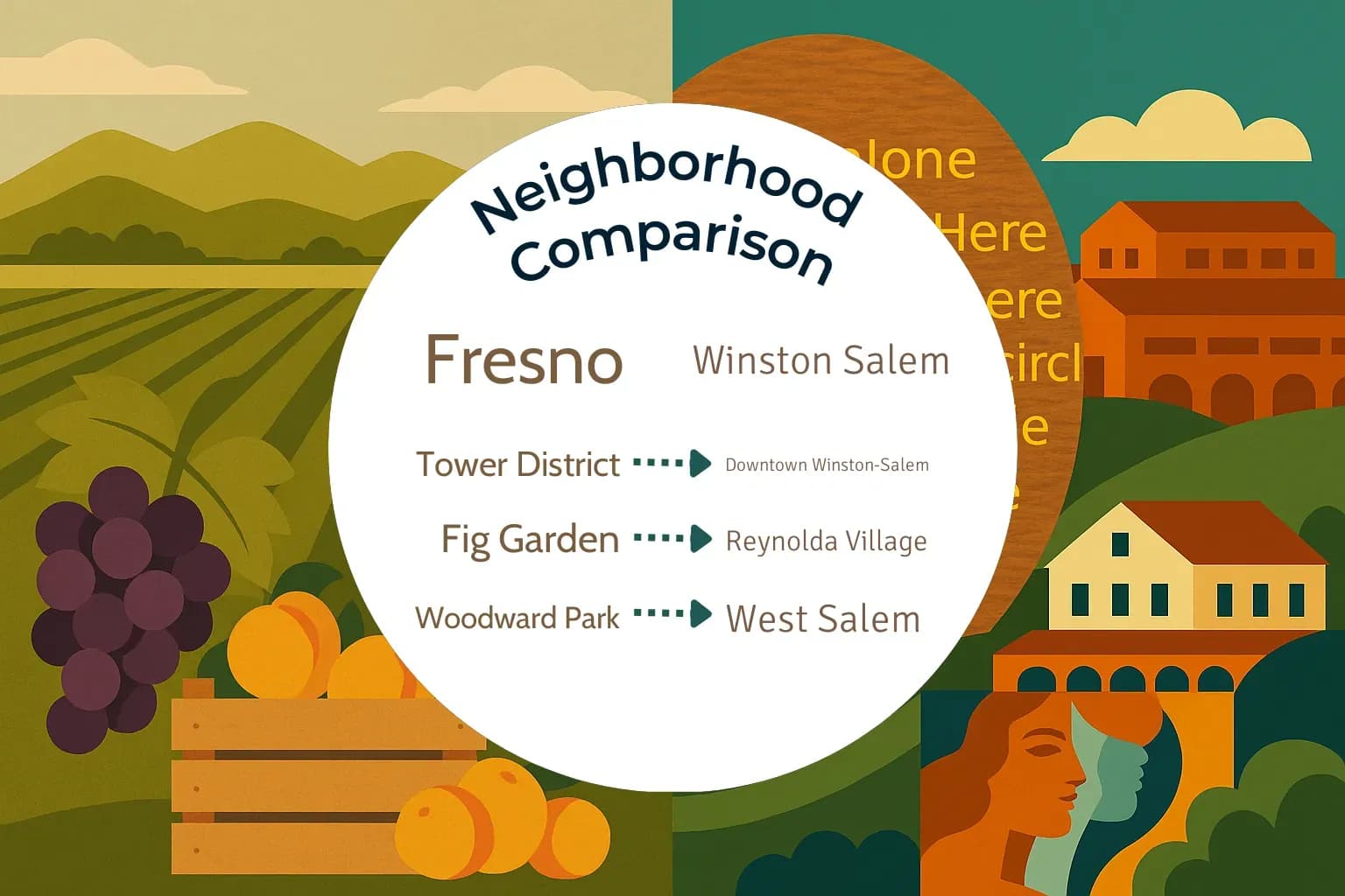 Fresno vs Winston Salem Neighborhood Comparison