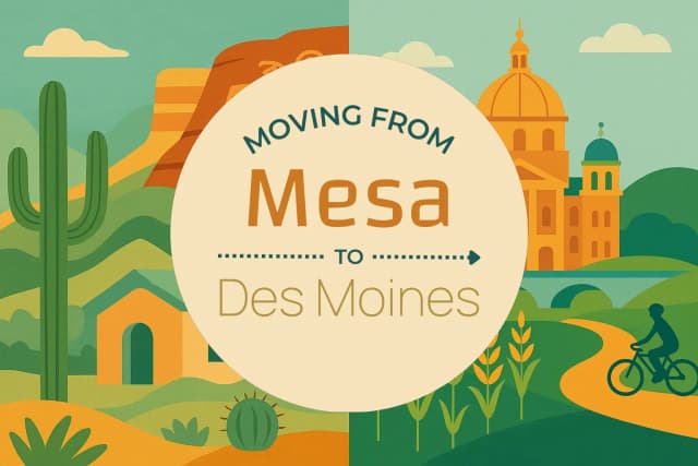 Moving from Mesa to Des Moines