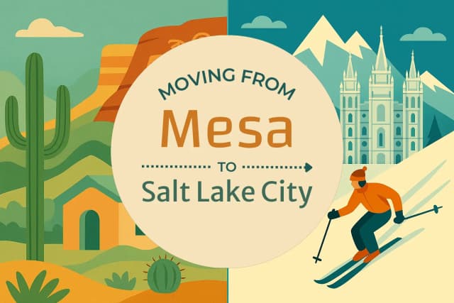 Moving from Mesa to Salt Lake City