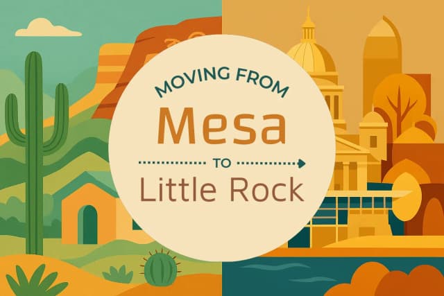 Moving from Mesa to Little Rock