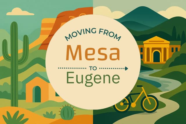 Moving from Mesa to Eugene