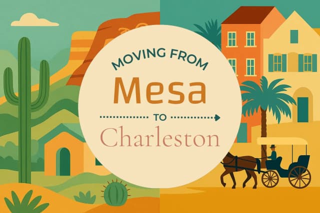 Moving from Mesa to Charleston