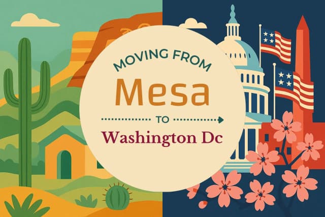 Moving from Mesa to Washington DC