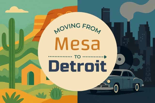 Moving from Mesa to Detroit