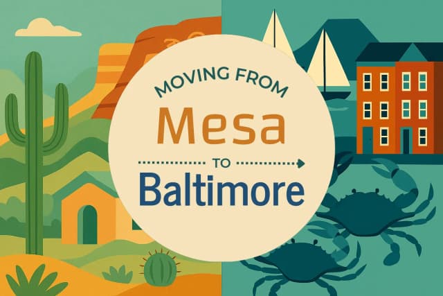 Moving from Mesa to Baltimore