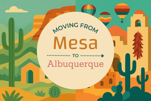Moving from Mesa to Albuquerque