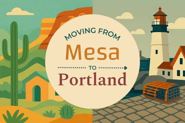 Moving from Mesa to Portland