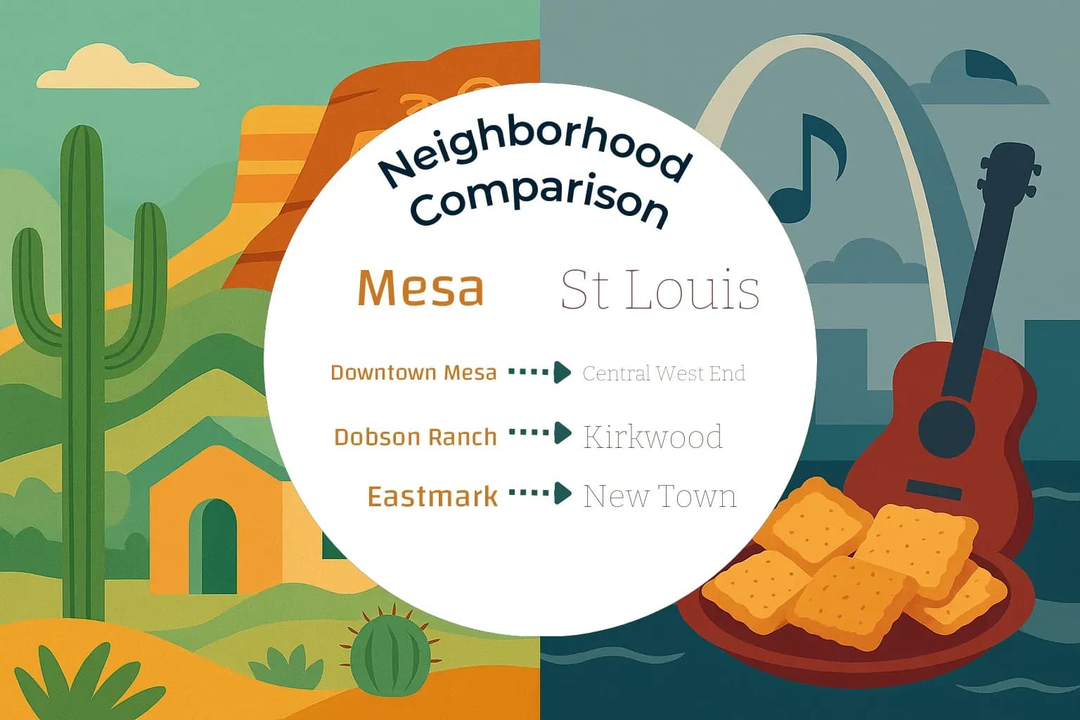 Mesa vs St. Louis Neighborhood Comparison