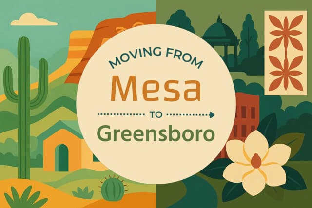 Moving from Mesa to Greensboro