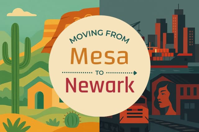 Moving from Mesa to Newark