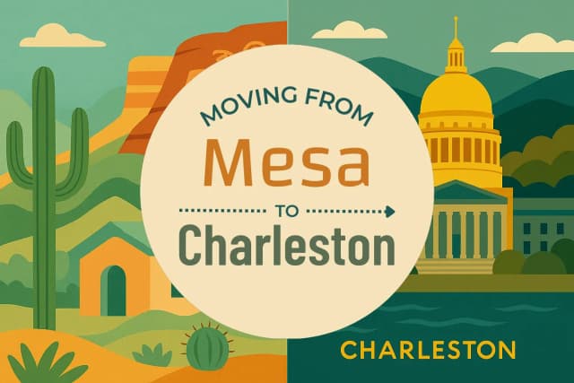 Moving from Mesa to Charleston