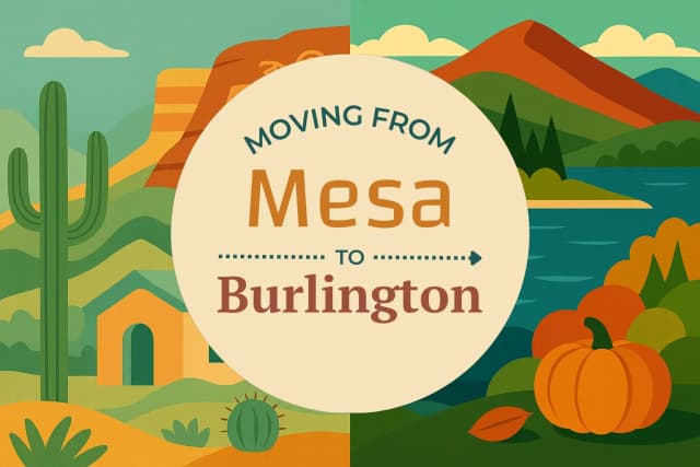 Moving from Mesa to Burlington