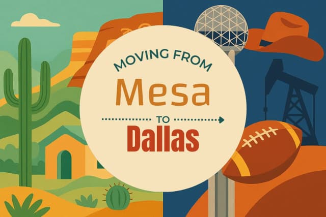 Moving from Mesa to Dallas