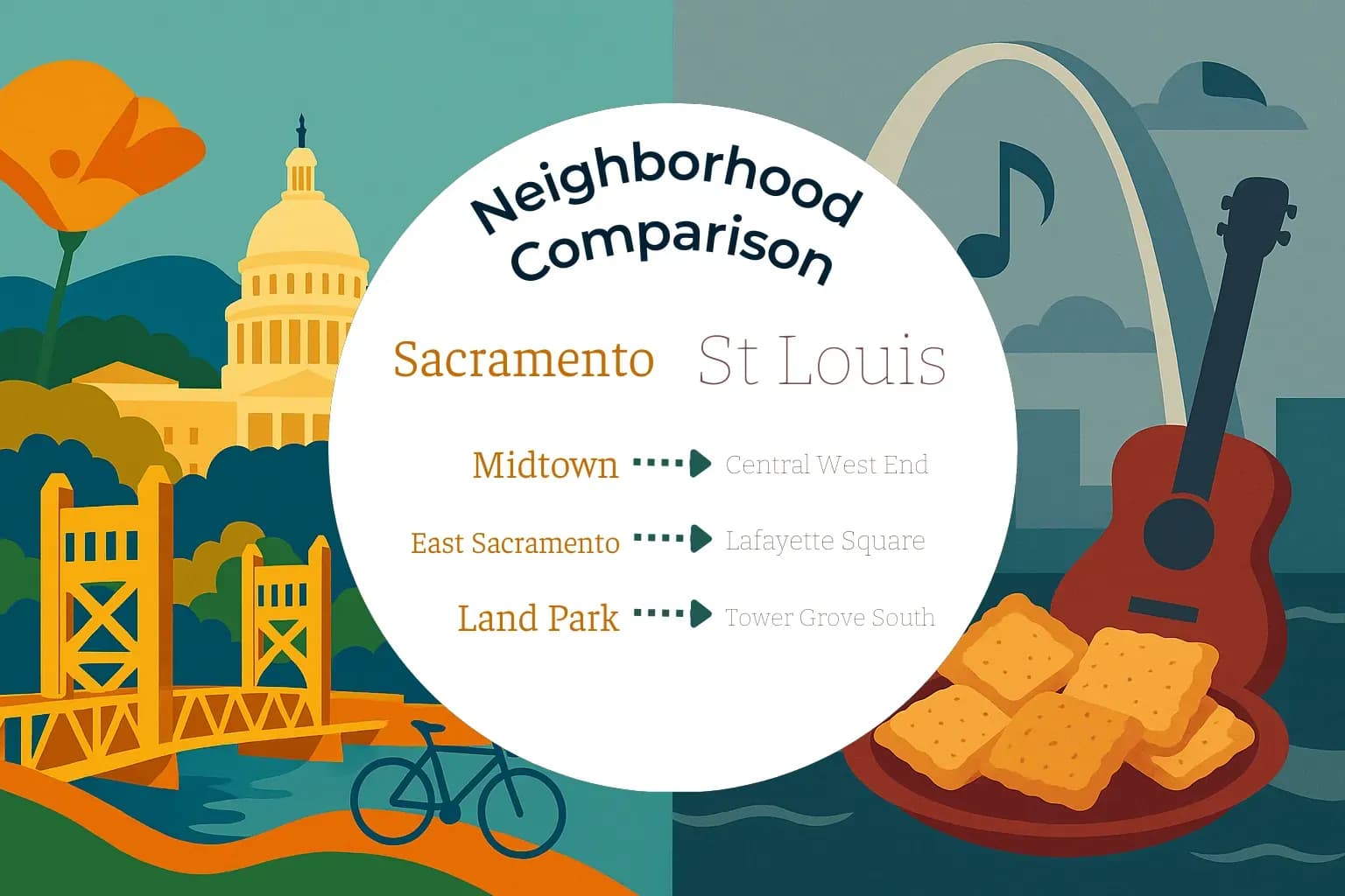 Sacramento vs St. Louis Neighborhood Comparison