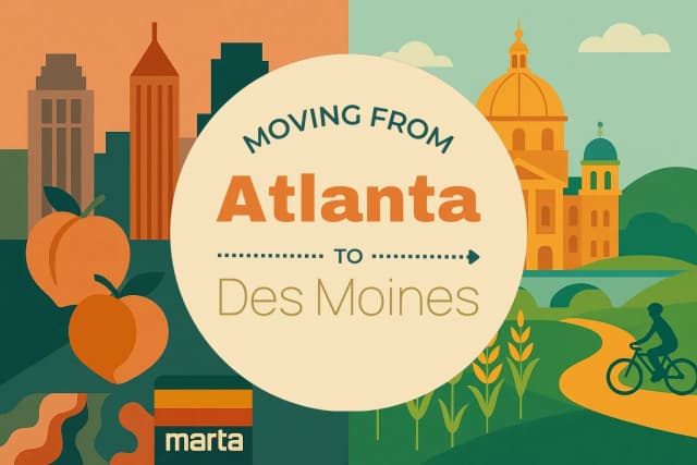 Moving from Atlanta to Des Moines