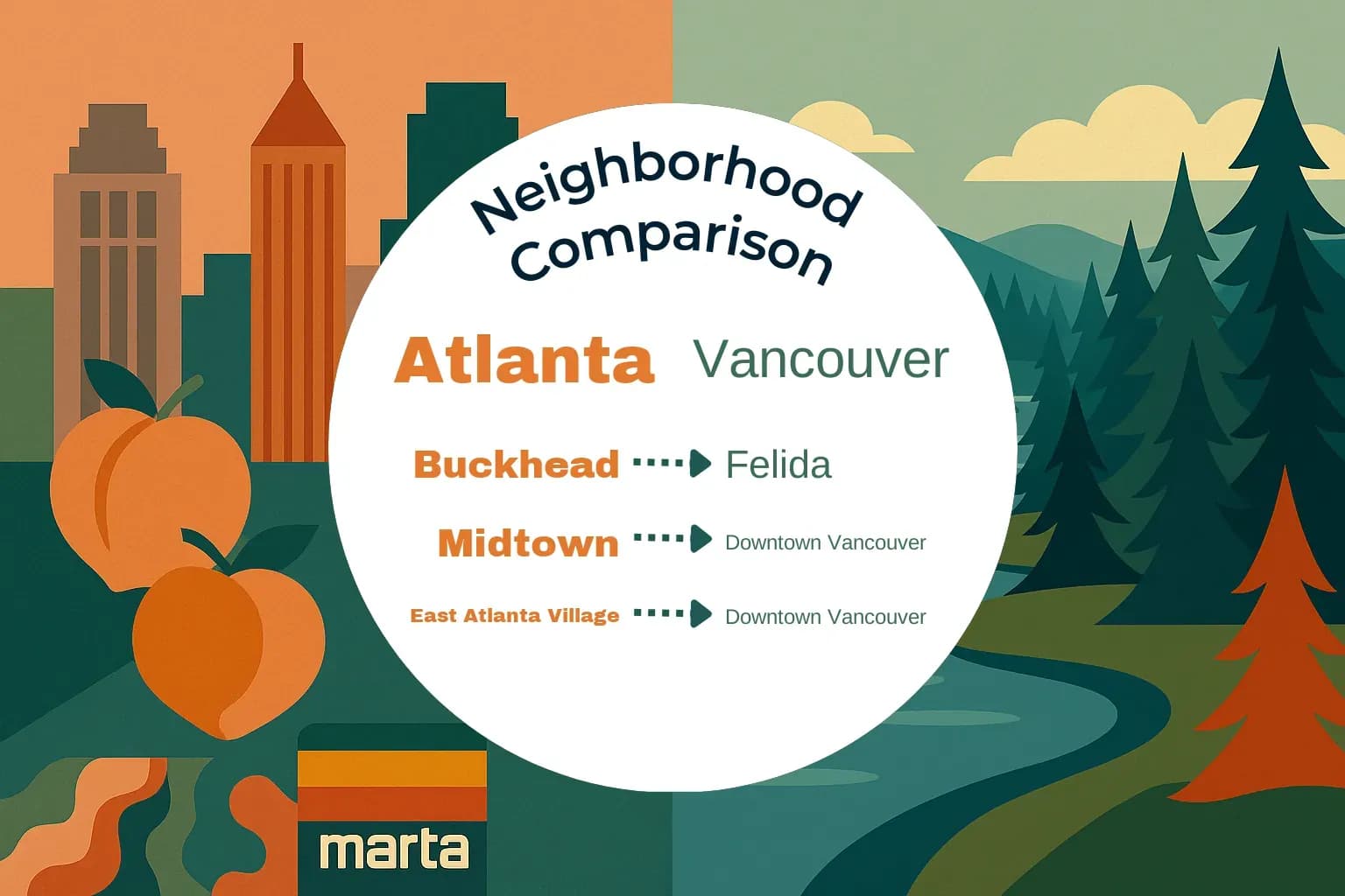 Atlanta vs Vancouver Neighborhood Comparison