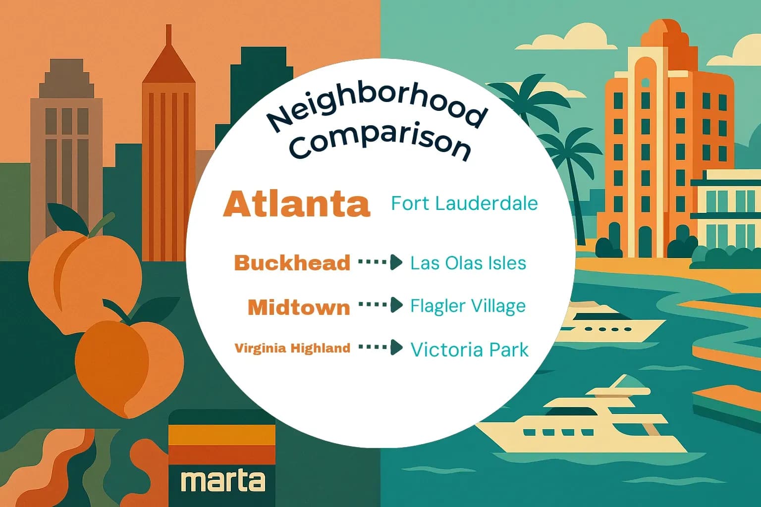 Atlanta vs Fort Lauderdale Neighborhood Comparison