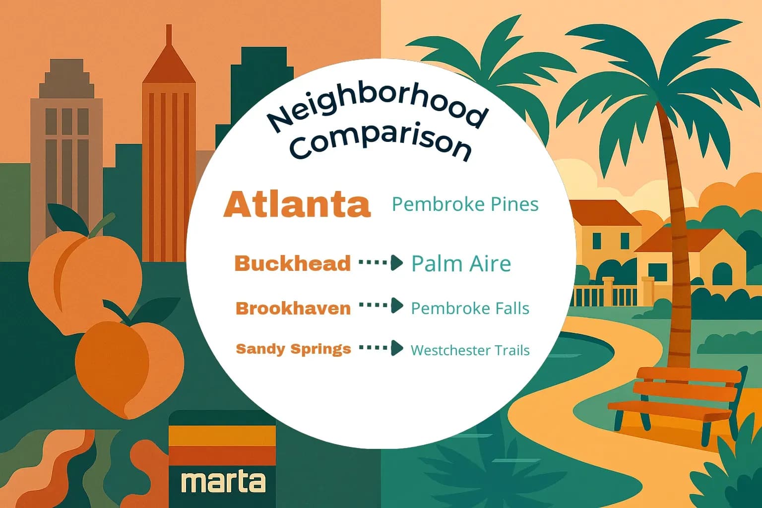 Atlanta vs Pembroke Pines Neighborhood Comparison