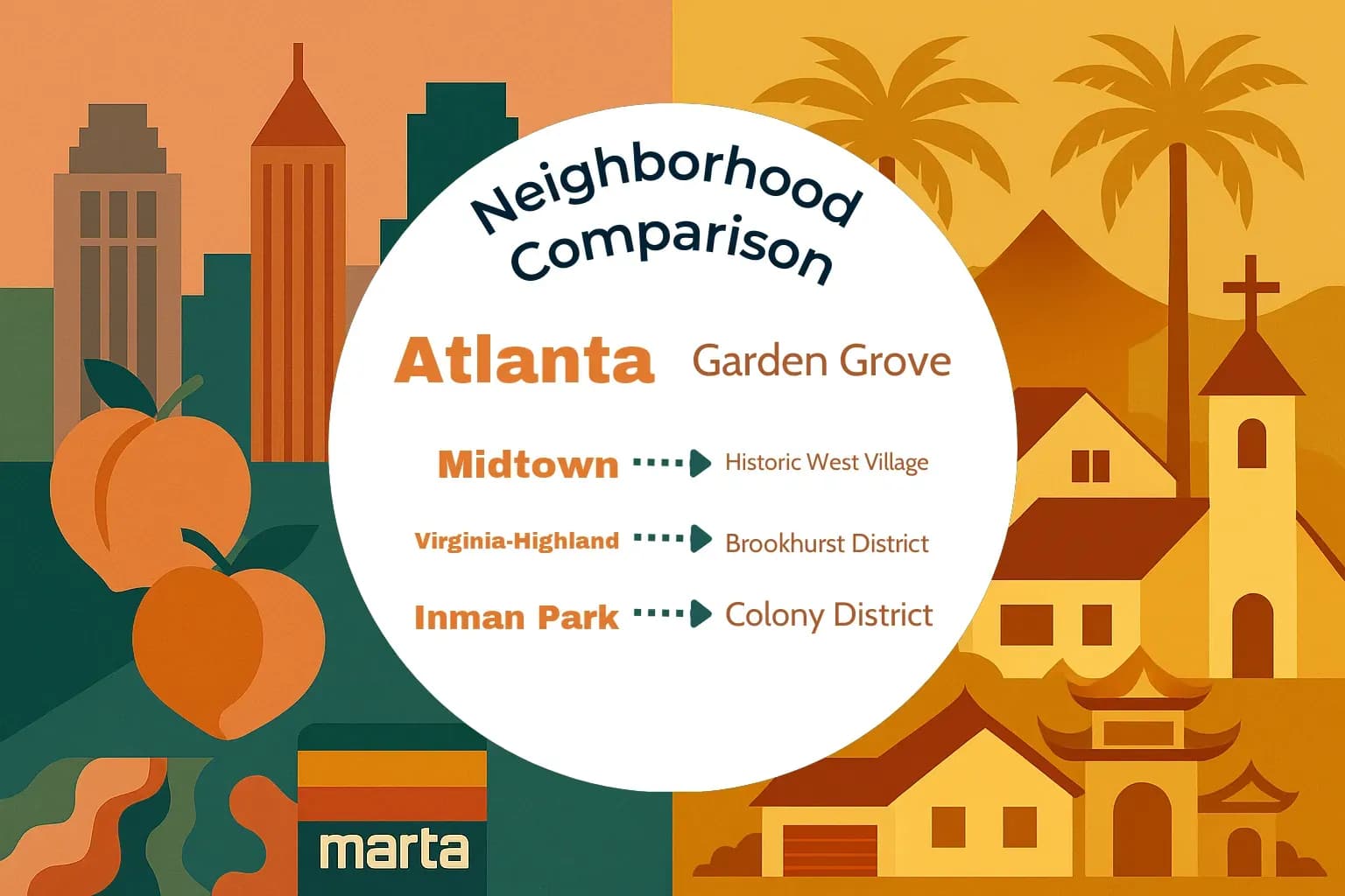 Atlanta vs Garden Grove Neighborhood Comparison